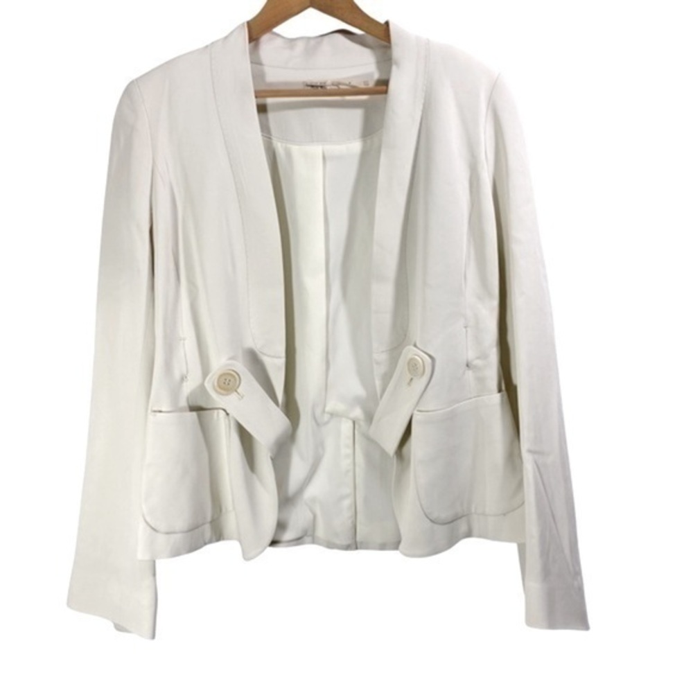 NWOT Max Studio Leon Max Limited Edition SILVRGRN women’s blazer Size 10